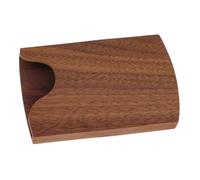 Gatuida Wooden Business Card Holder Case Portable Travel Cards Wallet for Id Vintage Design for Teachers Students Travelers for Travel