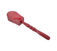Gatuida Wooden Castanet Clapper Musical Instrument for Material Easy Grip Design Enhances Hand Eye Coordination and Intelligence Development Early Education Gift
