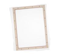 Gatuida Wooden Deckle Frame Screen for Papermaking with Mesh Mold DIY Paper Craft Mold for Handmade Paper and Dried Flower Art Projects Sturdy and Detachable Design for Easy Use and