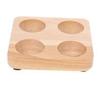 Gatuida Wooden Egg Storage Box Kitchen Egg Holder for Countertop Refrigerator Use Made of Wood Simple Design for Everyday Use
