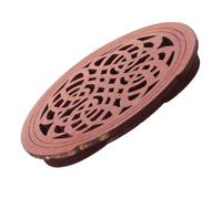 Gatuida Wooden Guitar Soundhole Cover Feedback Buffer with Carved Design Acoustic Guitar Sound Hole Muter Easy Install