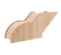 Gatuida Wooden Hamster Hideout Tunnel Small Climbing House for Hamsters and Guinea Pigs Easy to Clean and Durable for Pet Play and Hiding Creates Safe Environment