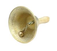 Gatuida Wooden Handle Hand Bell Shaker for Boy Girl Soft Sound Musical with Bright Colors and Textures Develops Fine Motor Skills Hand Eye Coordination and Auditory Senses Newborns