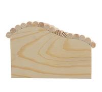 Gatuida Wooden Hut for Hamster Hamster Hut House Multi Chamber Design Pet Mice Hideout for Small Animals for Play and Rest