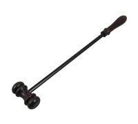 Gatuida Wooden Judge Gavel Hammer for Mini Auction Mallet Role Play Costume Accessory for Family Interaction and Social Skills Development