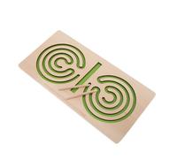 Gatuida Wooden Maze Puzzle Game for Green Hand Eye Coordination Fine Motor Skills Development Balanced Brain Training for Left and Right Hemisphere Educational Brain Teaser for Cognitive