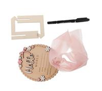 Gatuida Wooden Newborn Name Sign with Ink Marker Announcement Plaque for Nursery Decor Birth Keepsake Photo Prop Versatile Newborn Announcement for Boys