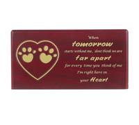 Gatuida Wooden Pet Ashes Box Small Ash Wooden Urn Simple Elegant Delicate Pet Funeral Casket Holding and Protecting