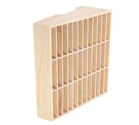 Gatuida Wooden Phone Management Box Multi-grid Storage Box for School