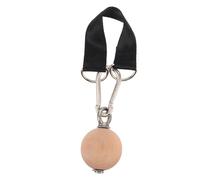 Gatuida Wooden Pull Up Training Balls for Upper Body Strength Elastic Forearm and Wrist Exerciser Bars Portable Arm Strengthener for Home Workouts and Advanced Pull Up Techniques