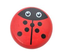 Gatuida Wooden Yo Yo with Cartoon for Portable Early Education Insect Safe for Boys