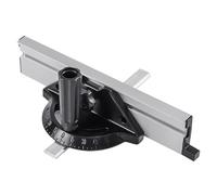 Gatuida Woodworking Miter Gauge with Aluminum Alloy and Plastic Handle for Precise Angle Cutting and Cutting Objects of Different Shapes and Sizes Random Color