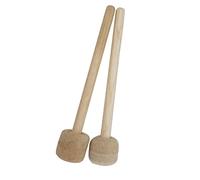 Gatuida Wool Felt Head Drum Mallets Creative Percussion Drum Stick Accessories for Stage Performance for Drumming Enthusiasts