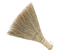 Gatuida Woven Corn Broom Small Handheld Bed Sweeping Brush with Short Handle Ergonomic Natural Straw Material for Gentle Surface Cleaning and Use Desktop Sofa Carpet Bedroom