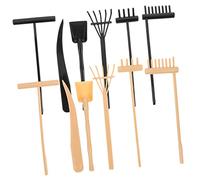 Gatuida Zen Garden Desk Tools Sand Table Rakes Rake Accessories for Stress Relief and DIY Craft Decoration Lightweight Portable Zen Garden Kit for Meditation and Home Office