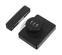 Gatuida Zinc Alloy Mechanical Cabinet Lock with Password No Drill Slide Bolt Latch for Bedroom Kitchen Cabinets Keyless Security Drawer Password Lock Damage Installation