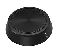 Gatuida Zinc Alloy USB Omnidirectional Conference Microphone with Noise Reduction Technology for Video Calls and Audio Recording Black Desktop Mic for