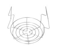 Gatuxe Hot Water Bath Canner Rack, Anti Slip Anti Scalding Stainless Steel Canning Rack Save Time for Spherical Tanks for Mason Jars