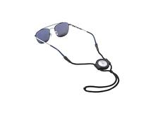 GATYZGEAR Eyeglass Lanyard - Sunglasses Strap with Holder Compatible with AirTag Tracker - Adjustable Eyeglass Strap for Eyewear Loss Prevention - Sunglasses Lanyards (Black Rope), Black, One Size