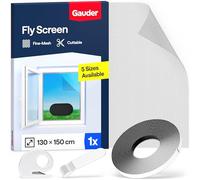 GAUDER Fly Screen for Windows, Window Net, Window Screen (130x150cm)