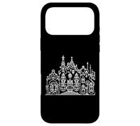 Gaudi Architecture Line Art Barcelona Modernism Design Case for iPhone 17 Pro Max