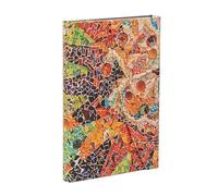 Gaudi’s Sun (Gaudi’s Mosaics) Mini Unlined Hardback Journal (Wrap Closure)