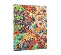 Paperblanks Ultra Address Book - Gaudi’s Sun (Gaudi’s Mosaics) - Wrap Closure