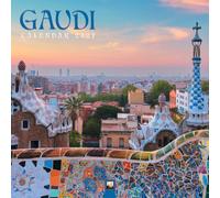 Gaudi Wall Calendar 2027 (Art Calendar)
