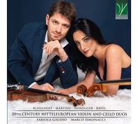 Gaudio, Fabiola / Simonacci, M 19th Century Mitteleuropean Violin & Cello (CD)