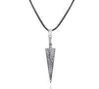 GAUEIOUR Anime Hollow Knight Pure Nail Sword Bone Nail Pendant Necklace Trendy Geometry Rope Choker Necklace Alloy Jewelry Gifts for Men Women