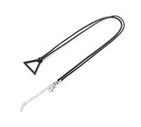 GAUEIOUR Chainsaw Man Cosplay Denji Necklace,Chain Saw Man Animation Peripheral Necklace, Anime Cos Metal Pull Ring Pendant Pendant Jewelry, Jewelry Gifts for Animation Fans (Black)