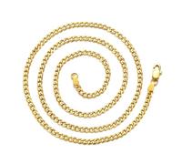 GAUEIOUR Gold Gangster Chain,Great for Fancy Dress Rapper, Chav, Hip Hop, Gangster Granny Costumes, Unisex Fancy Dress Billionaire Accessory(Gold)