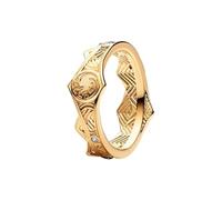 GAUEIOUR House of the Dragon Crown Ring - Sparkling Dragon Crown, Retro Gold Family Style Mighty Fashion Personalized Ring