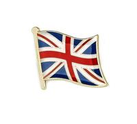 GAUEIOUR United Kingdom Country Flag Pins for Suit Jacket,Union Jack Flag Enamel Brooches,British Flag Lapel Pin Badges Accessories Jewelry Gift