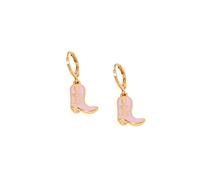GAUEIOUR Western Cowgirl Earrings, Fashion Accessories, Retro Personality Alloy Leather Boots Earrings, Handsome and Sunny, Jewelry Gifts for Women