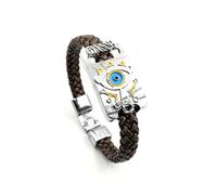 GAUEIOUR Zelda Bracelet,Punk Style Zelda Legendary Bracelets,Wilderness Breath Alloy Jewelry Cartoon Bracelets,Game Peripheral Woven Bracelet for Women Men