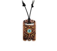 GAUEIOUR Zelda Legend Wilderness Breath Pendant Necklace, Suitable for Fan Players, Role-Playing Accessory