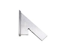 Gauge Block, 45 Degree Flat Edge Square Measuring Multi Angle Try Square Base Set Square Ruler Gauge Tool Squads Machinist Square With Base(120x80 Square 45DEG)