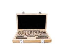 Gauge Block Set, 112 Pieces Metric Calibration Slip Gages for Precision Measurement, 0 Grade Parallel Blocks for Professional and DIY Use