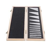 Gauge Blocks 12pcs Precision Angle Blocks Set 1/4 To 30 Degree Gauge Milling Machinist Lathe Tools
