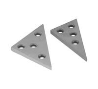 Gauge Blocks 2pcs Angle Block Solid Angle Plates Gauge Degree Precision Tool Replacement Accessories