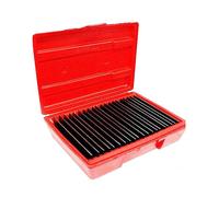 Gauge Blocks, Machinist Parallel Blocks Bars, 40-Piece Set, 1/32 Inch Wide X 6 Inch Long Straight Edge Bar Blocks ½ Inch to 1-11/16 Inch