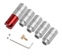 Gauge Body with 5 Bushing Set, Headspace Gauge Kit with Body for A330, C375, D400, B350 and E420,Compatible with Checking Most Bottlenecks