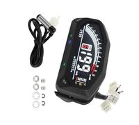 Gauge Digital Odometer For 1,2,4 Cylinder Motorcycle Universal Digital Odometer Speedometer Dashboard Speed Meter RPM Gauge Assembly(TYPE C)