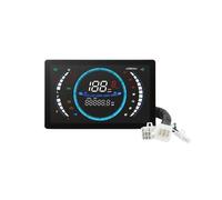 Gauge Digital Odometer Motorcycle Speedometer Digital Dashboard Panel RPM Oil Level Water Temp Volt Meter For EX5 Dream For Mexico(Type b)