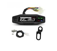 Gauge Digital Odometer Motorcycle Universal Digital Speedometer Meter Digital Tachometer Odometer Instrument Speed Gauge RPM Meter(Type N)