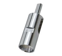 Gauge Drill Chuck Tool, Chain Link Fence Attachment Tool with A Ties, Triangular Shank Design for Manual Tightening, Installing and Repairing