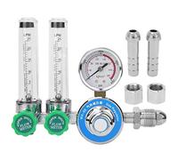 Gauge Flowmeter Argon Purging Regulator for TIG Welding WX 55X 2L Pressure Reducer CGA540 US Standard