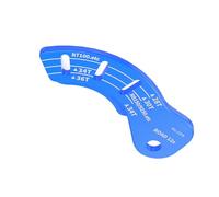 Gauge Guide Tool Rear Chain for Various Bicycle Cycling Speed to Meet Your Needs and Conditions Portable Bike Maintenance