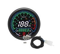 Gauge Odometer Tachometer 12V Motorcycle Instrument Digital Motorcycle Tachometer Digital Dashboard 12000rpm Odometer Tachometer Voltage